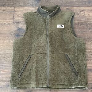 THE NORTH FACE fleece full zip vest